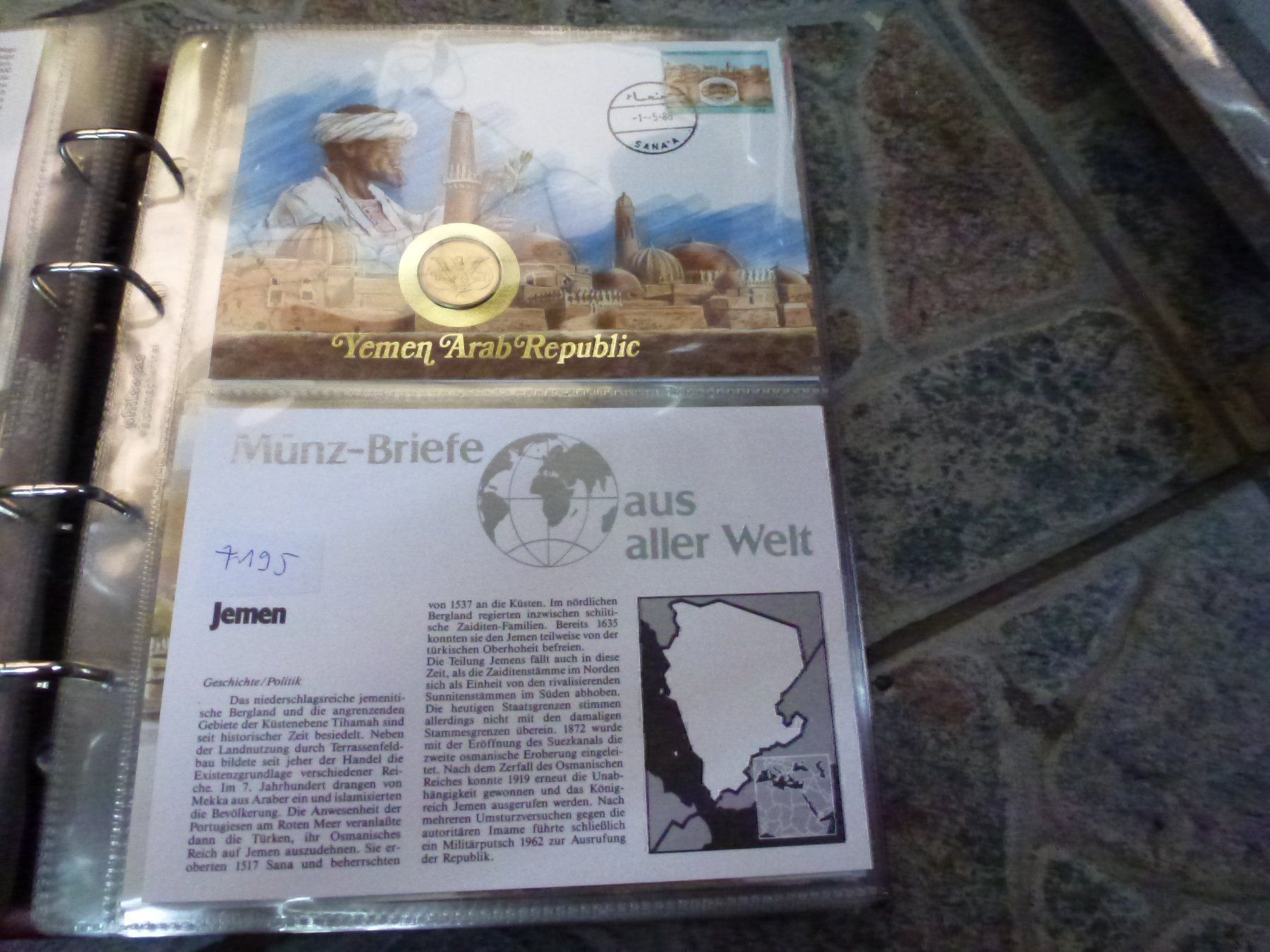 Tutti le monete: Münzbrief Jemen – Usato da Olten venduto da Disc-Verkauf