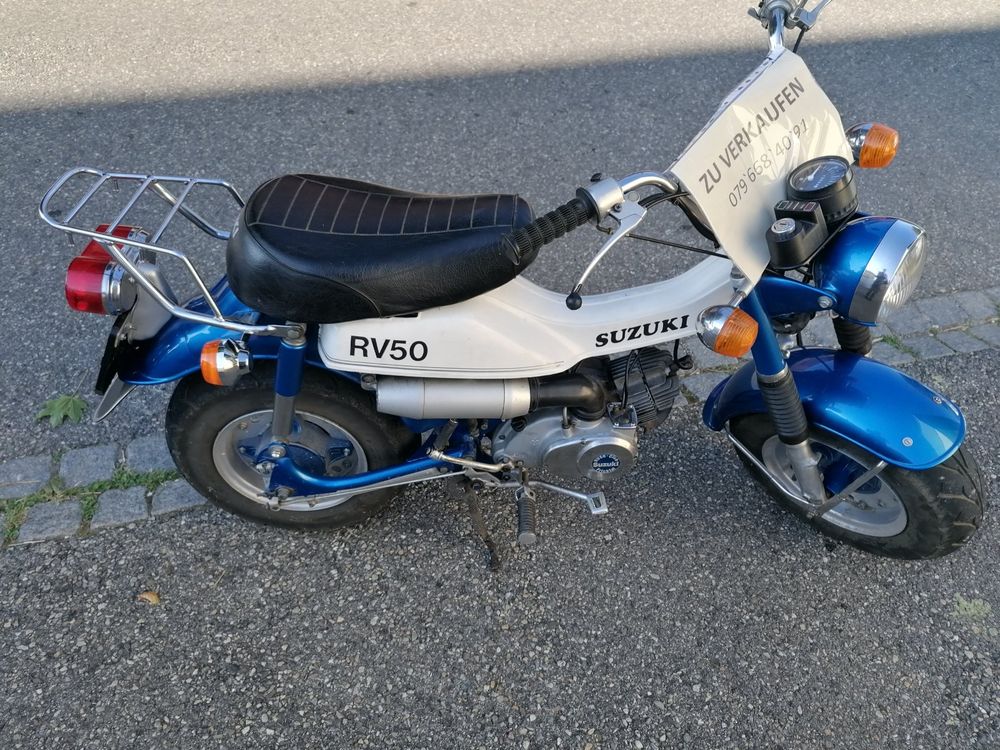 Suzuki RV 50 Motorrad Veteranenfahrzeug 1975 (Gebraucht) in Roggenburg ...