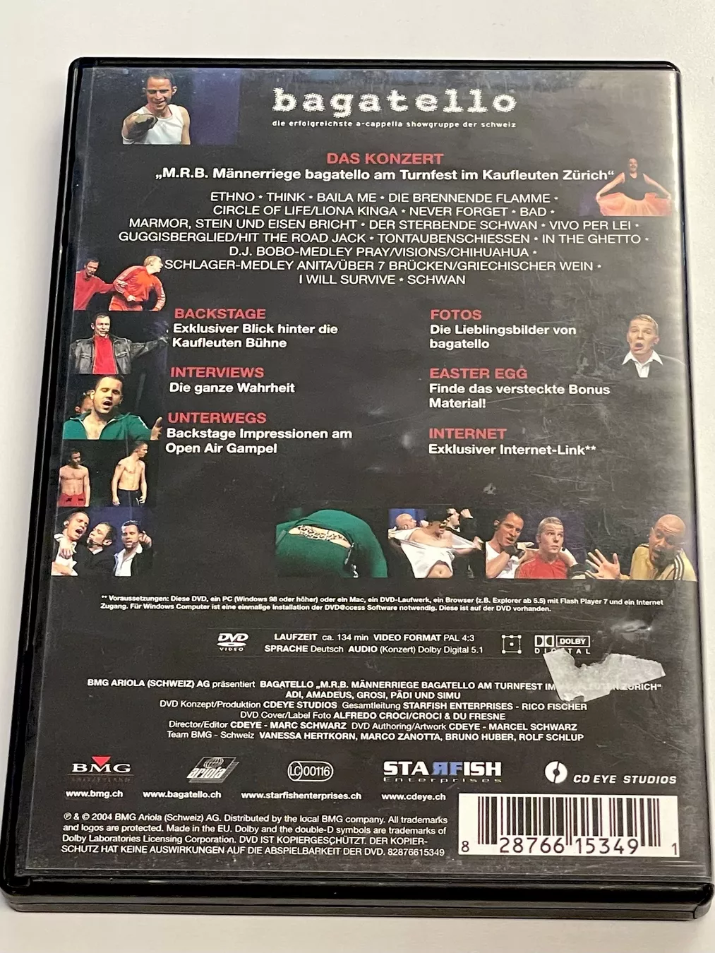 Tutti i DVDs: Bagatello – Usato da Muri b. Bern venduto da AdidasCollector 4