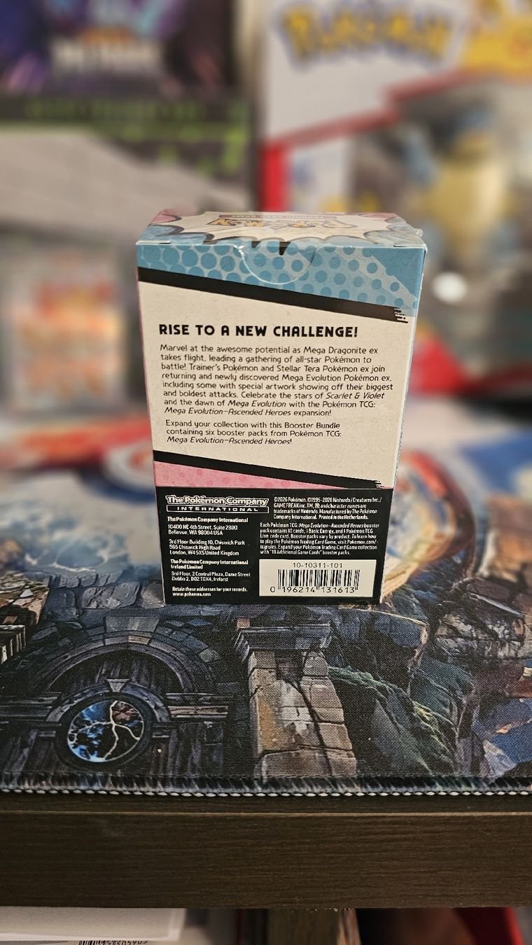Pokémon Carte collezionabili: Pokemon Mega Evolution Ascended Heroes Booster Bundle – Nuovo e nell'imballaggio originale da Unterseen venduto da ninetyfour 2