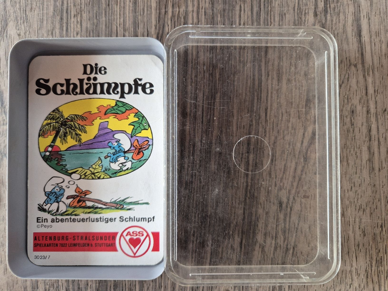 Giochi: Spiel Quartett "Schlümpfe" vintage – Usato da Villmergen venduto da MONCHHICHI