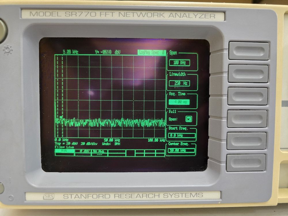 Model SR770 FFT NETWORK ANALYZER | Kaufen auf Ricardo