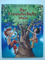 Kinderbuch "Der Freundschaftstein" mit Indianer, farbig