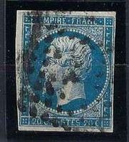 Frankreich 1854/62 Napoleon III 20 Cetimes