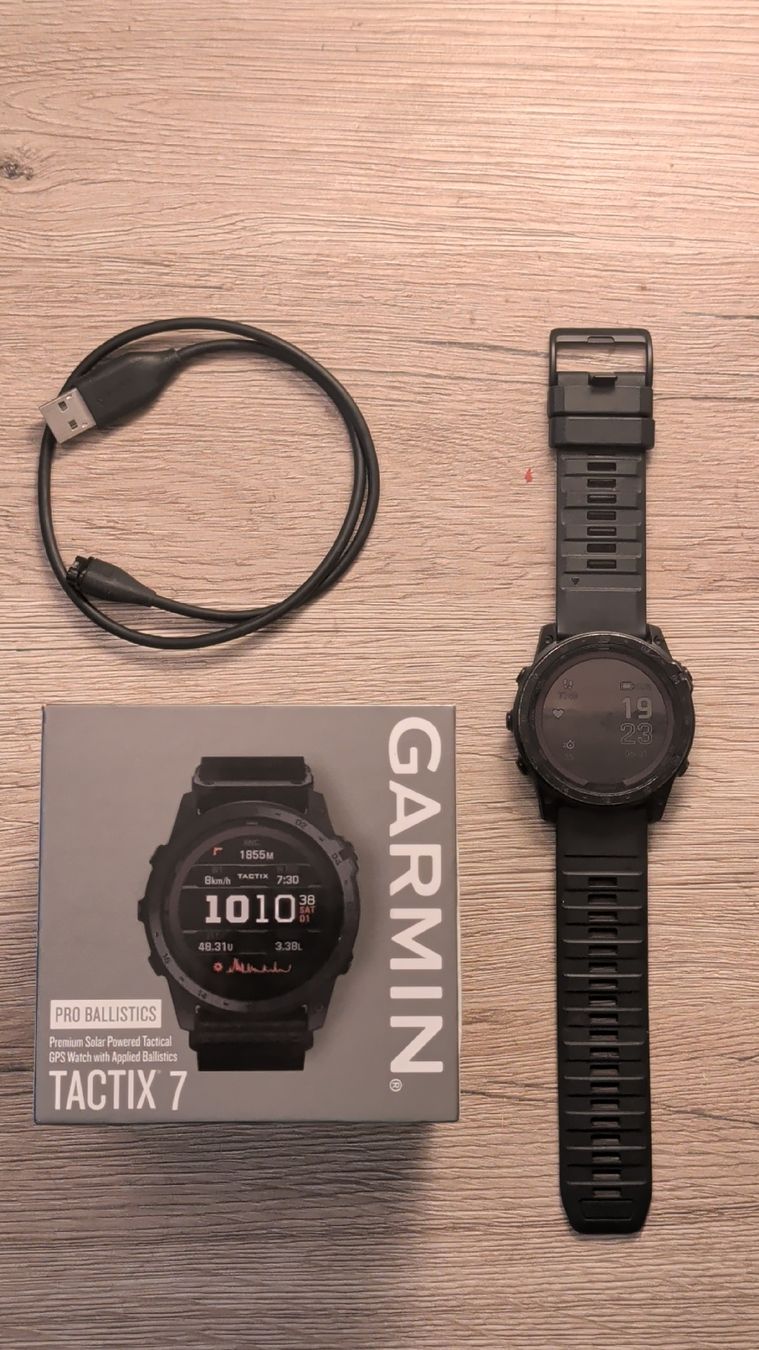 Garmin Smartwatch: Garmin Tactix 7 Pro Ballistic – Usato da Roggwil BE venduto da sim_dq8b