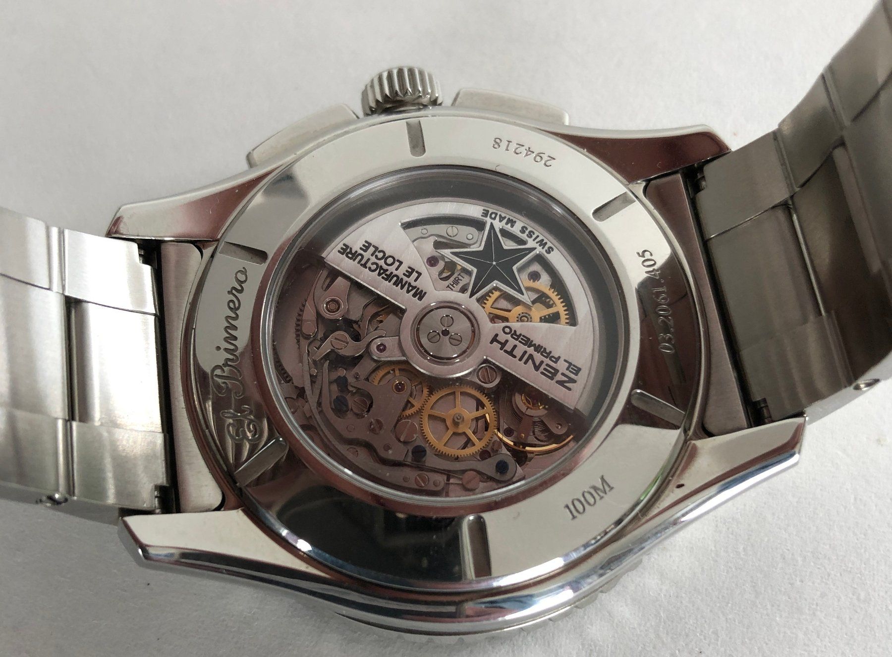 Zenith Orologi: ZENITH El Primero Stratos Flyback Rainbow - ungetragen – Usato da Appenzell venduto da Zimiuno 5