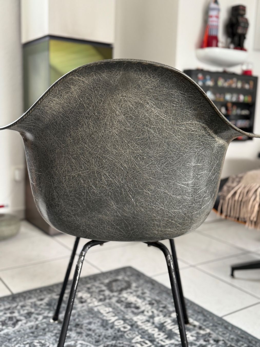 Eames Sedie: Zenith DAX Rope Edge chair Charles & Ray Eames 1950 – Usato da Oberentfelden venduto da Swissair72 1
