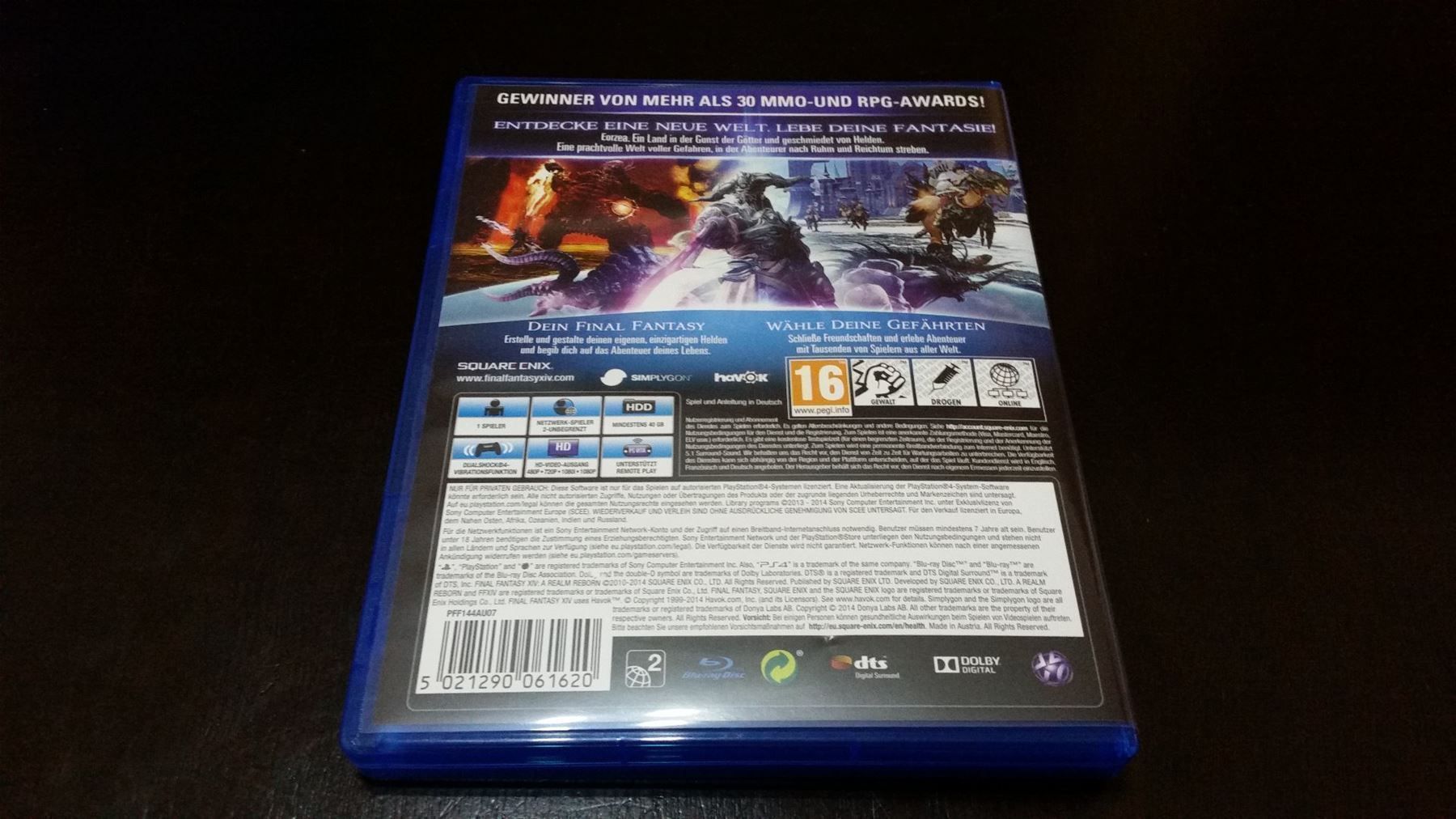 Sony Giochi: Final Fantasy XIV - A Realm Reborn – Usato da Schwanden GL venduto da tumen 2
