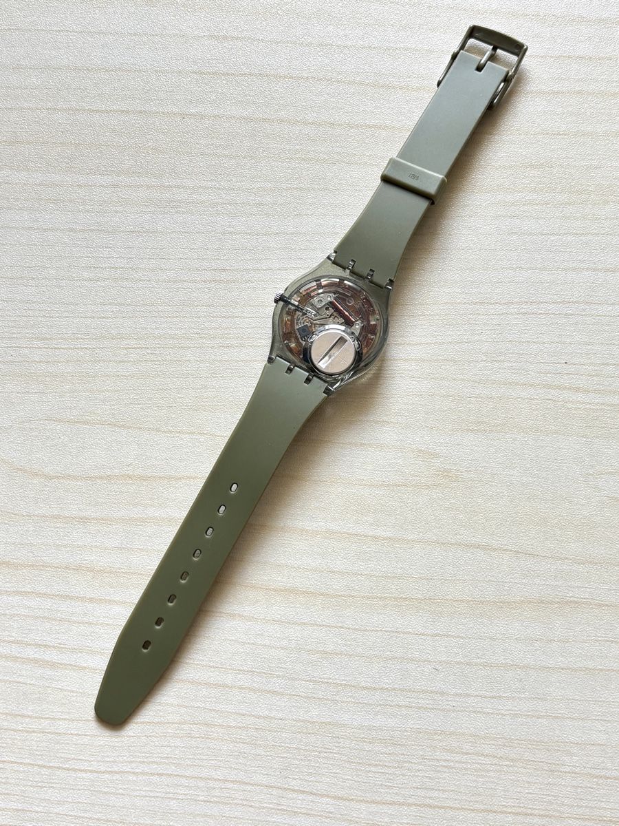 Swatch Orologi: Swatch Uhr transparent Gehäuse gute  – Usato da Grenchen venduto da chththl 4