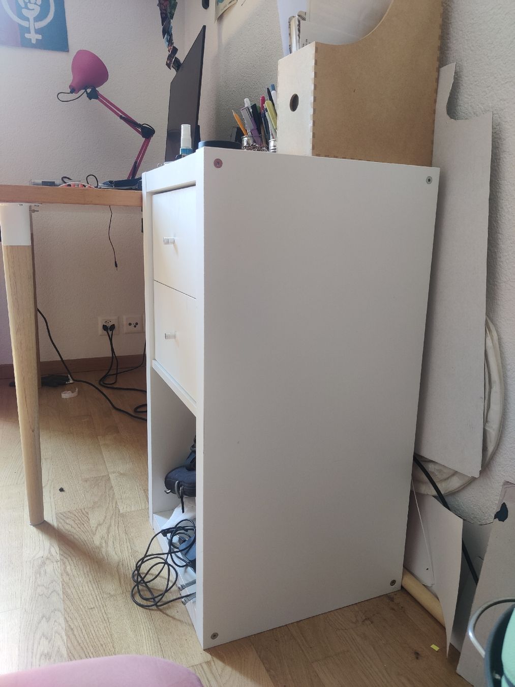 Scaffali: White 2-Drawer Kallax – Usato da Zürich venduto da dav_5xw9 1