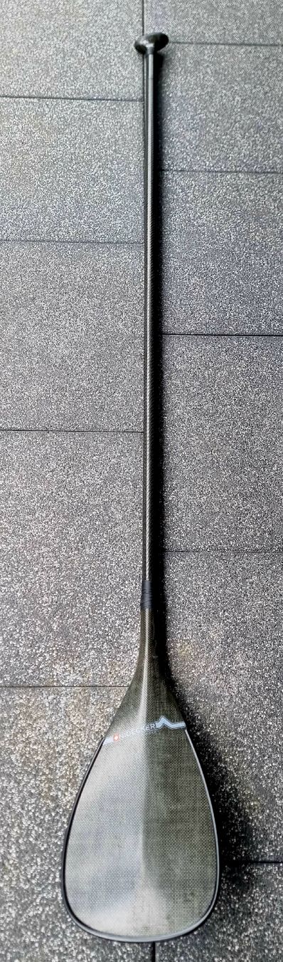 Gommoni, kayak & canoe: Nidecker Voll-Carbon SUP-Paddel / einteilig /Länge fix 208cm – Usato da Gempenach venduto da olli1975