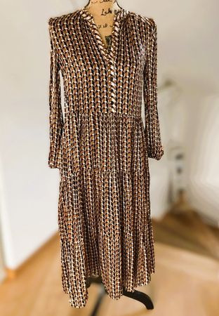 Dea Kudibal Seidenkleid "Cathrin" leicht & elegant Grösse S