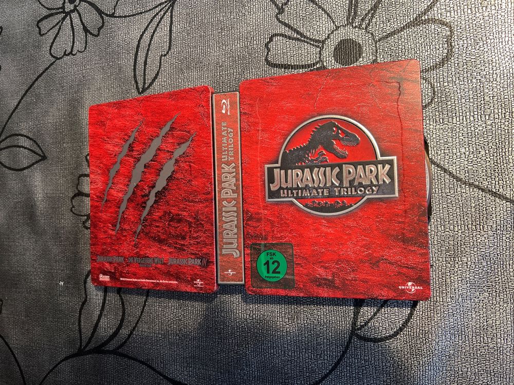 Jurassic Park Ultimate Trilogy Limited Steelbook Edition Kaufen Auf Ricardo