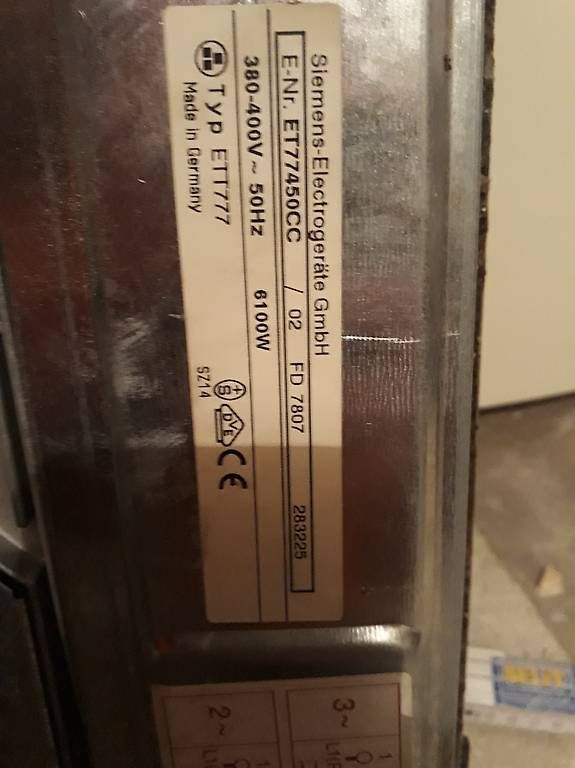 Cucine: plan plaques cuisson vitrocérame SIEMENS – Usato da Delémont venduto da grandpapa34 3