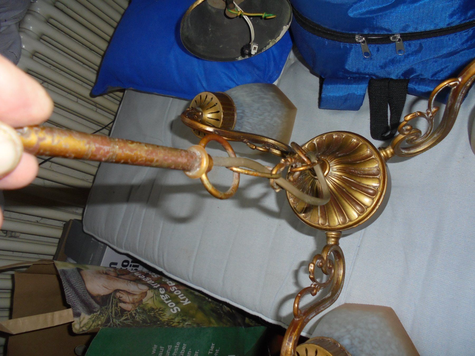 Lampadari & plafoniere: Alte Deckenlampe, ca. 1950 – Usato da Camorino venduto da Hunpete 7
