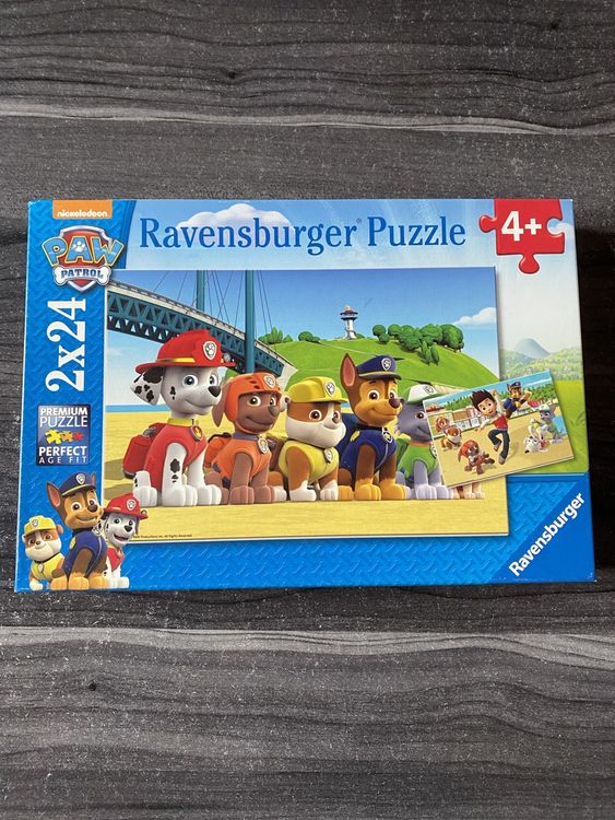 Puzzle paw patrol 2x24 pièces (Neu (gemäss Beschreibung)) in Chamoson ...