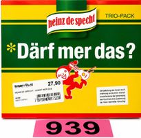 CD Heinz de Specht Trio-Pack "Därf mer das?", Nr. 939