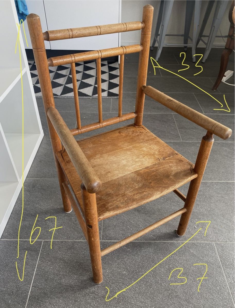 Chaises: Kinderstühlchen antik – D'occasion à Bern par Arecibo07 1