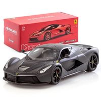 FERRARI LA FERRARI 2013 MATTSCHWARZ 1:18 BBURAGO SIGNATUREN