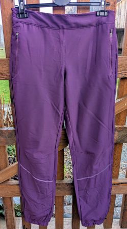 Outdoor Shoftshell Damenhose Gr. M 40/42 aubergine, neu