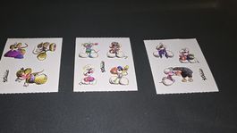 Diddl Blätter mit Sticker, 18 Sticker neuwertig