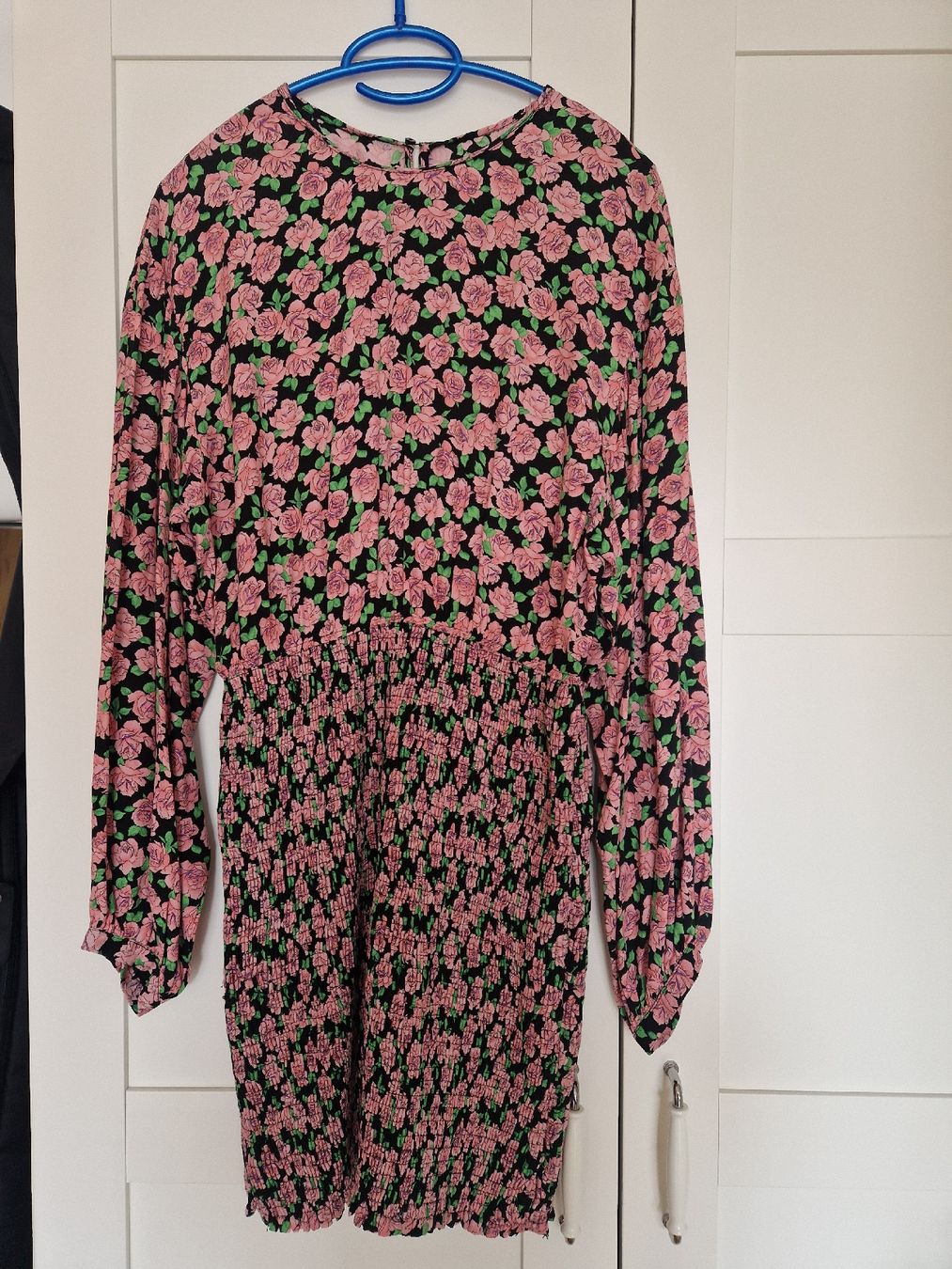 Zara Vestiti: Robe Zara à fleurs roses, taille M – Usato da Pully venduto da Patriciaeve 2