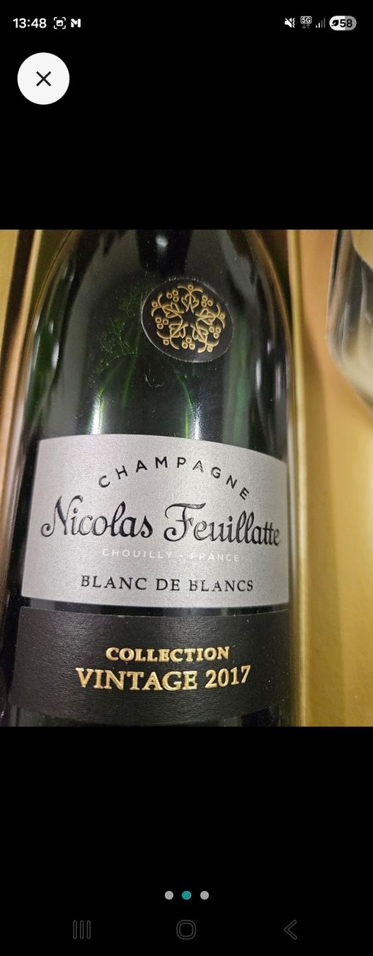 Wein: Nicolas Feuillatte Champagner Set, Blanc de Blancs 2017 – Neu und originalverpackt aus Rorschach von TimelessTrading 1