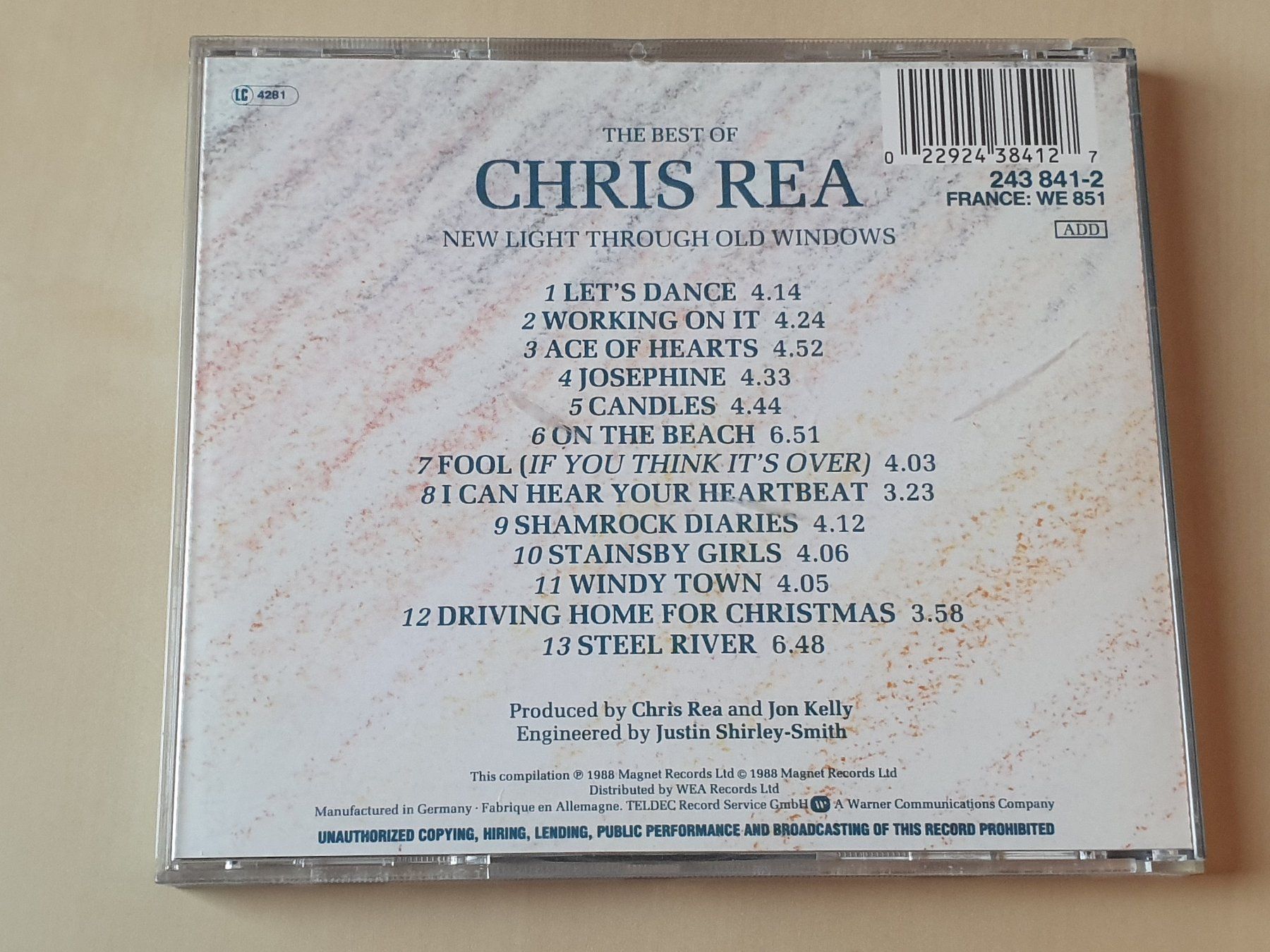 CDs: Chris Rea The best of – D'occasion à Stansstad par collectorsshop 1