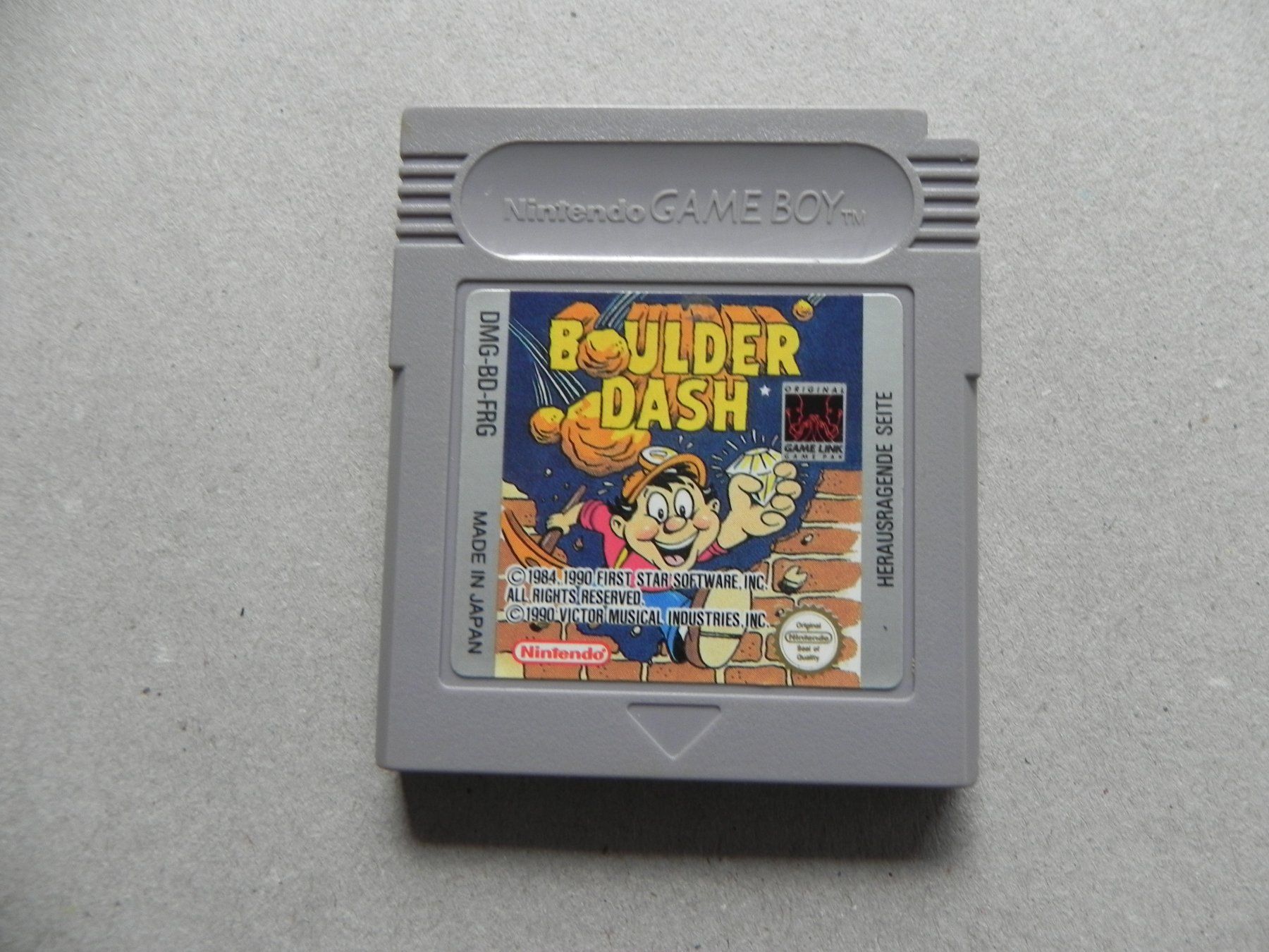 Nintendo Giochi: Nintendo Gameboy Game Boy Spiel Bulder Dash – Usato da Siebnen venduto da krimsie