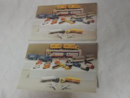 MATCHBOX   2 ANSICHTSKARTEN