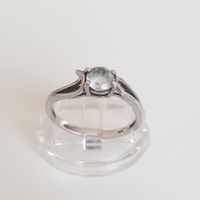 Elegante 925 Damen Ring, Silberring, Grösse 17.4 mm