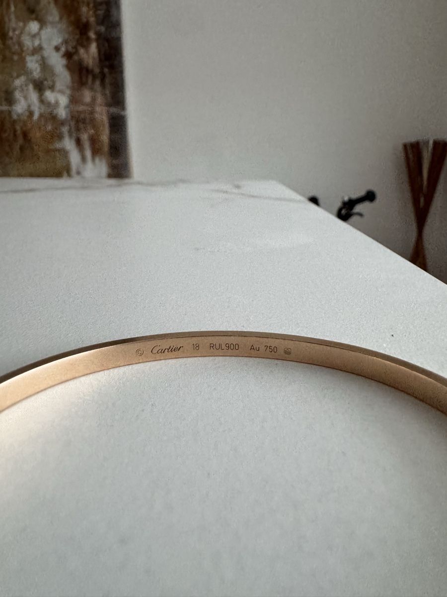 Cartier Bracciali & Braccialetti: Love Bracelet rosegold, grösse 18 – Usato da Luzern venduto da vaz_ls2f 2