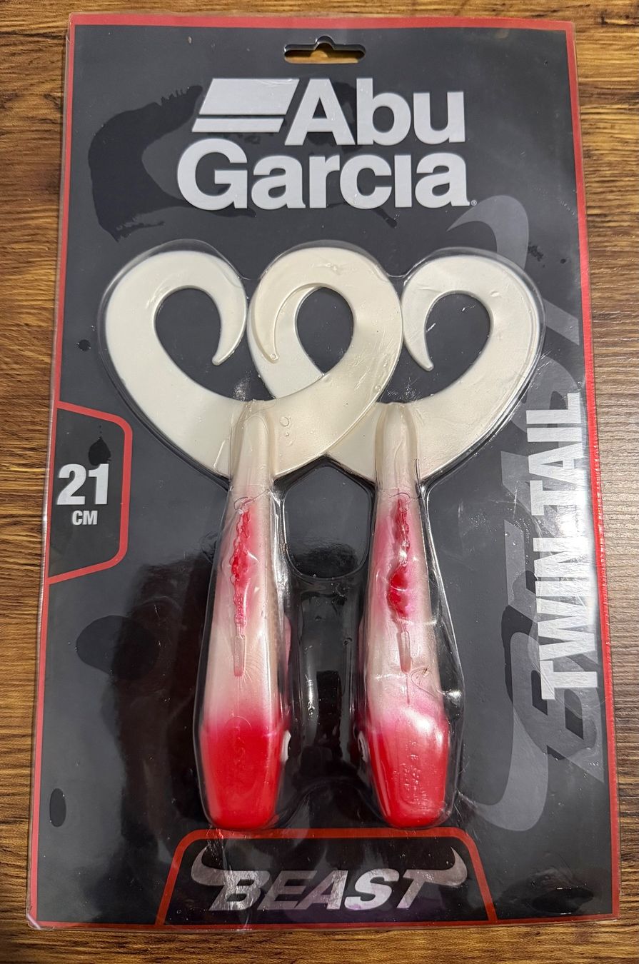 Abu Garcia Köder: ABU GARCIA Beast Twin Tail 21cm – Neu und originalverpackt aus Widnau von Fishingtackle_Oggy