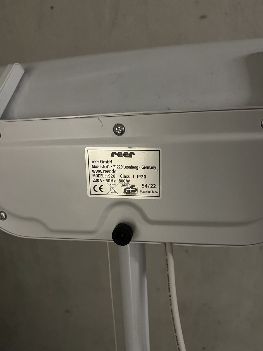 Reer Radiatori: reer Wärmestrahler EasyHeat Flex – Usato da Saland venduto da Francyherrera 1