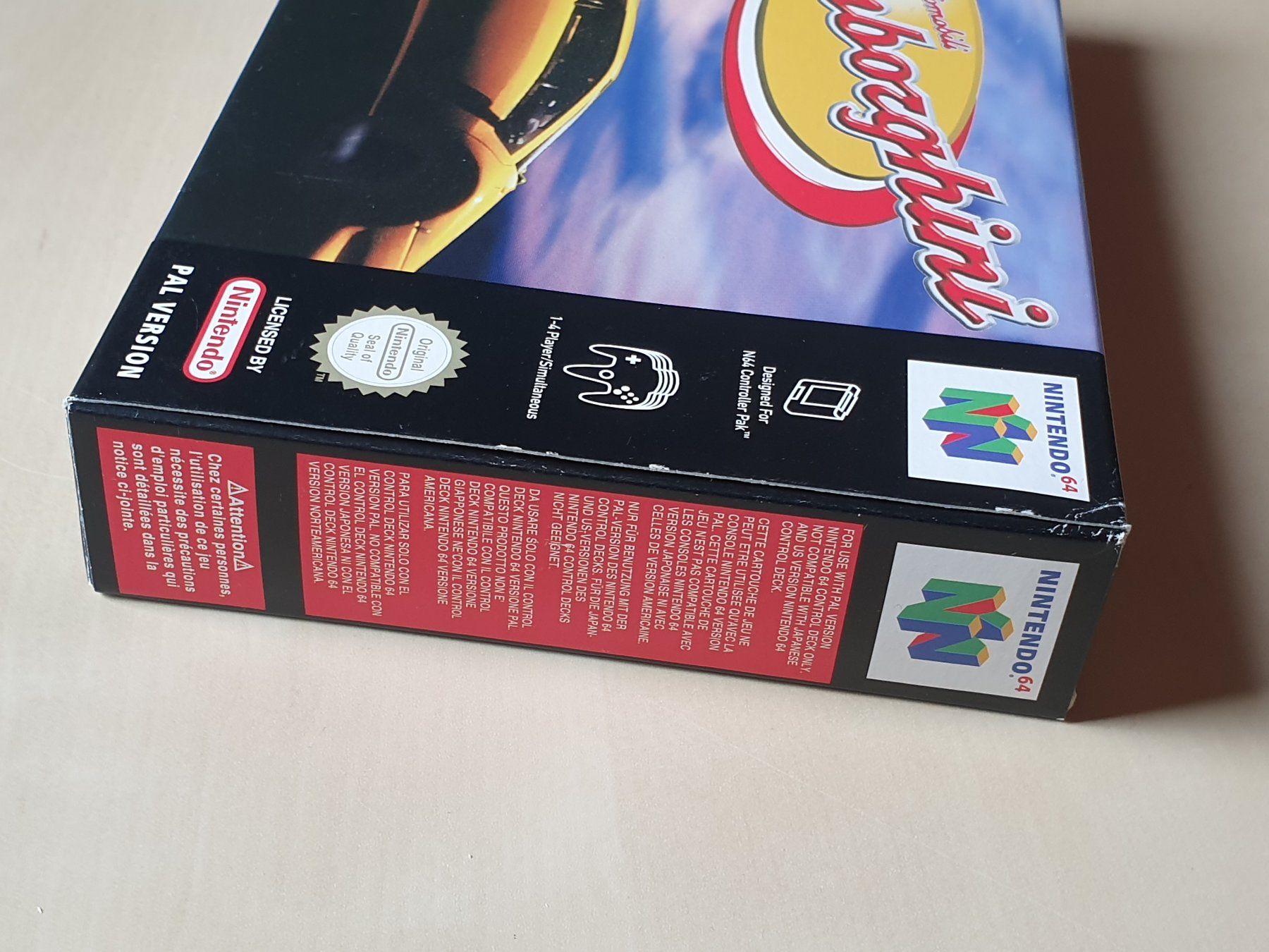 Nintendo Spiele: Lamborghini – Gebraucht aus Stansstad von collectorsshop 4
