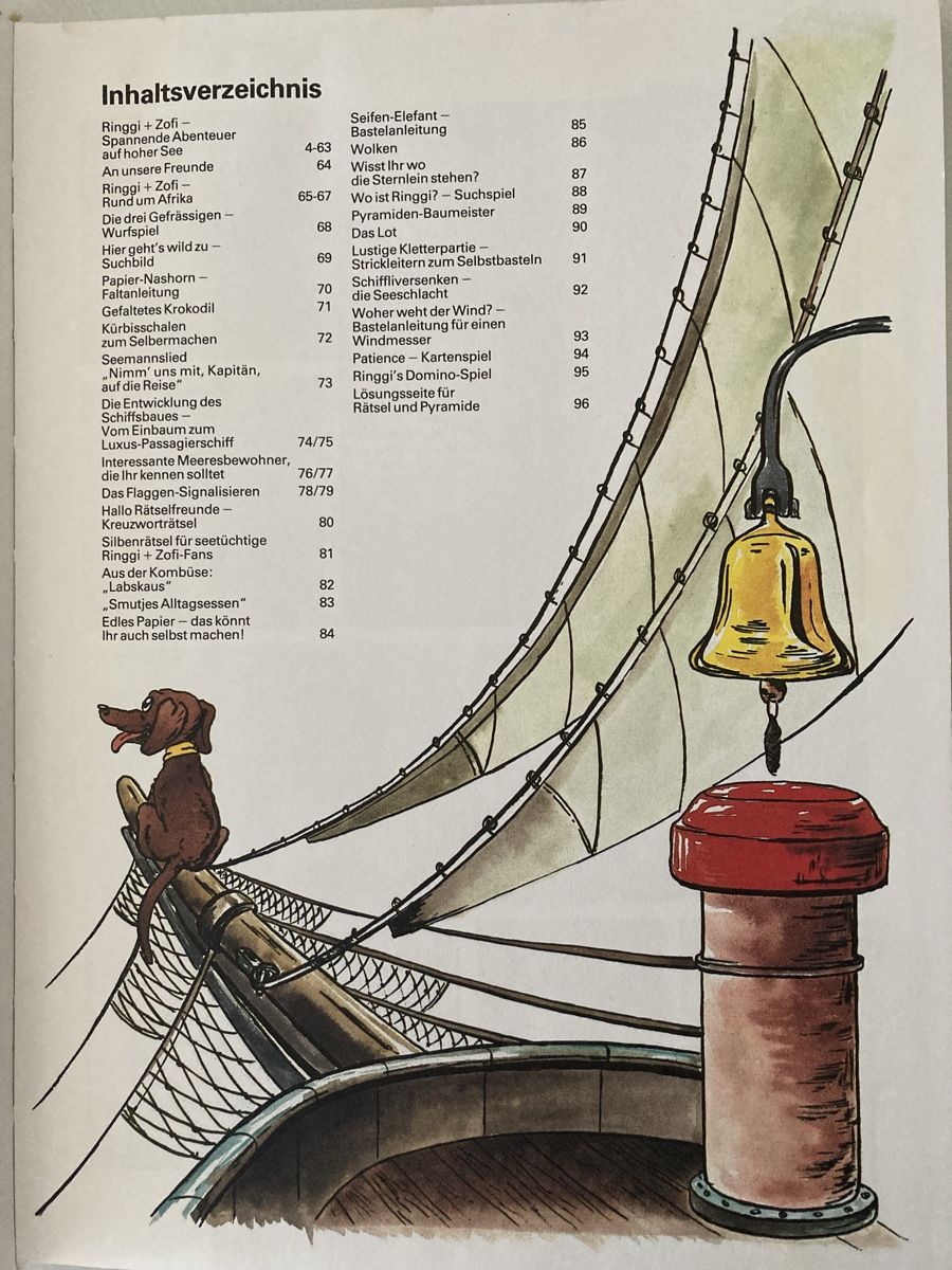 Libri: Ringgi u Zofi auf hoher See, Kinderbuch – Nuovo (secondo la descrizione) da Rotkreuz venduto da RoseAss 1