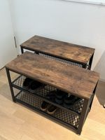 Shoe rack - set of 2 industrial style