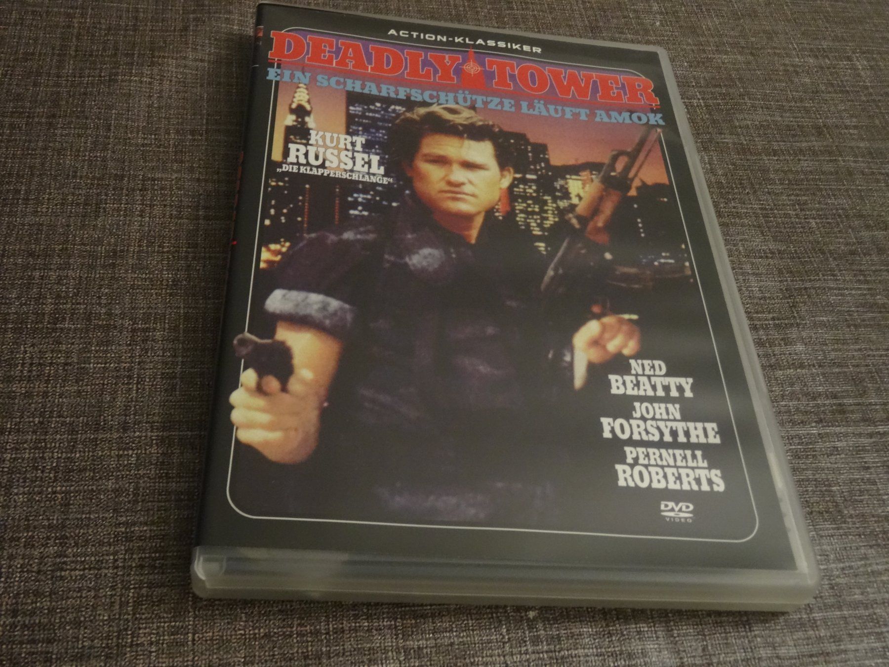 Alle DVDs: DVD Deadly Tower Ein Scharfschütze läuft Amok – Gebraucht aus Olten von Disc-Verkauf