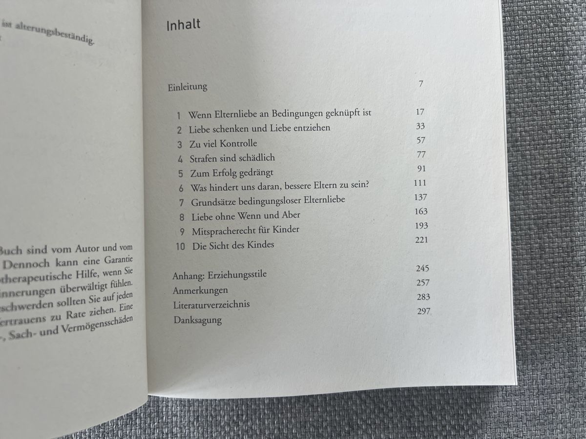 Libri: Buch Liebe und Eigenständigkeit von Alfie Kohn – Usato da Ennetbaden venduto da mapa05 2