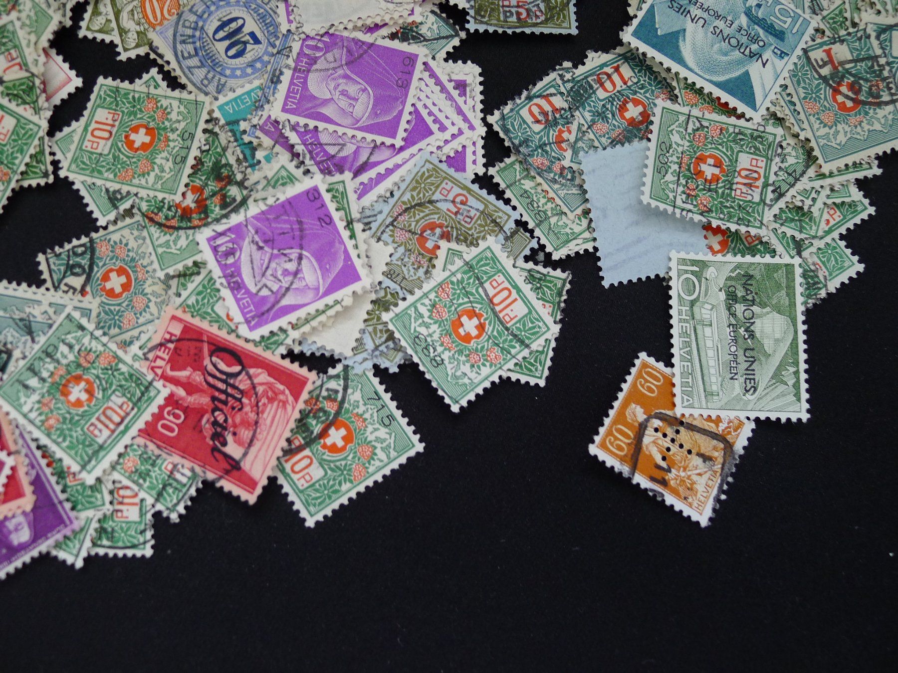 Tutti i francobolli: grosse Sammlung Porto Briefmarken – Usato da Dagmersellen venduto da q1w2e3r4 2