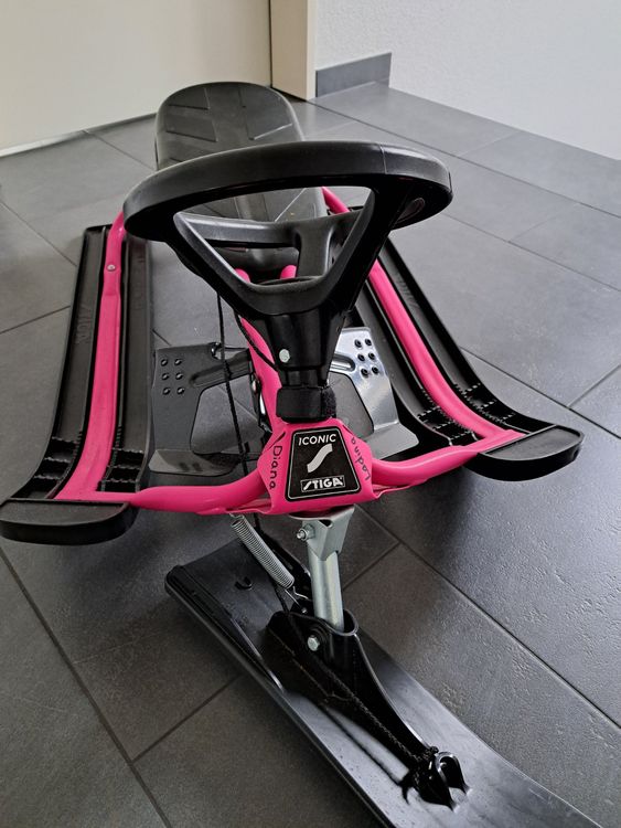 Lenkschlitten Bob Snowracer Iconic Stiga pink, ab 5 Jahren | Kaufen auf ...