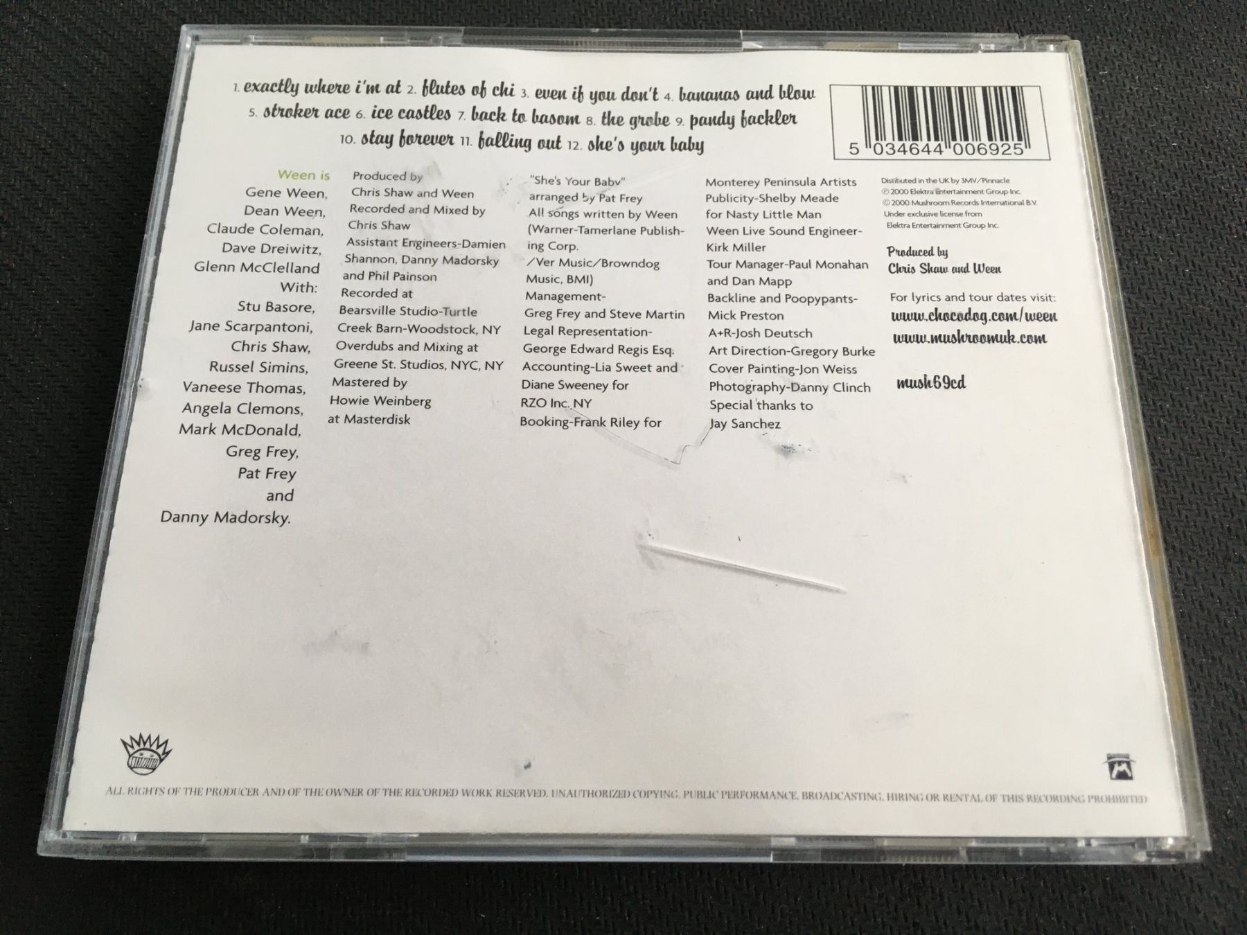 CDs: White Pepper - Ween -CD- – Gebraucht aus St.Gallen von MedienJoe 2