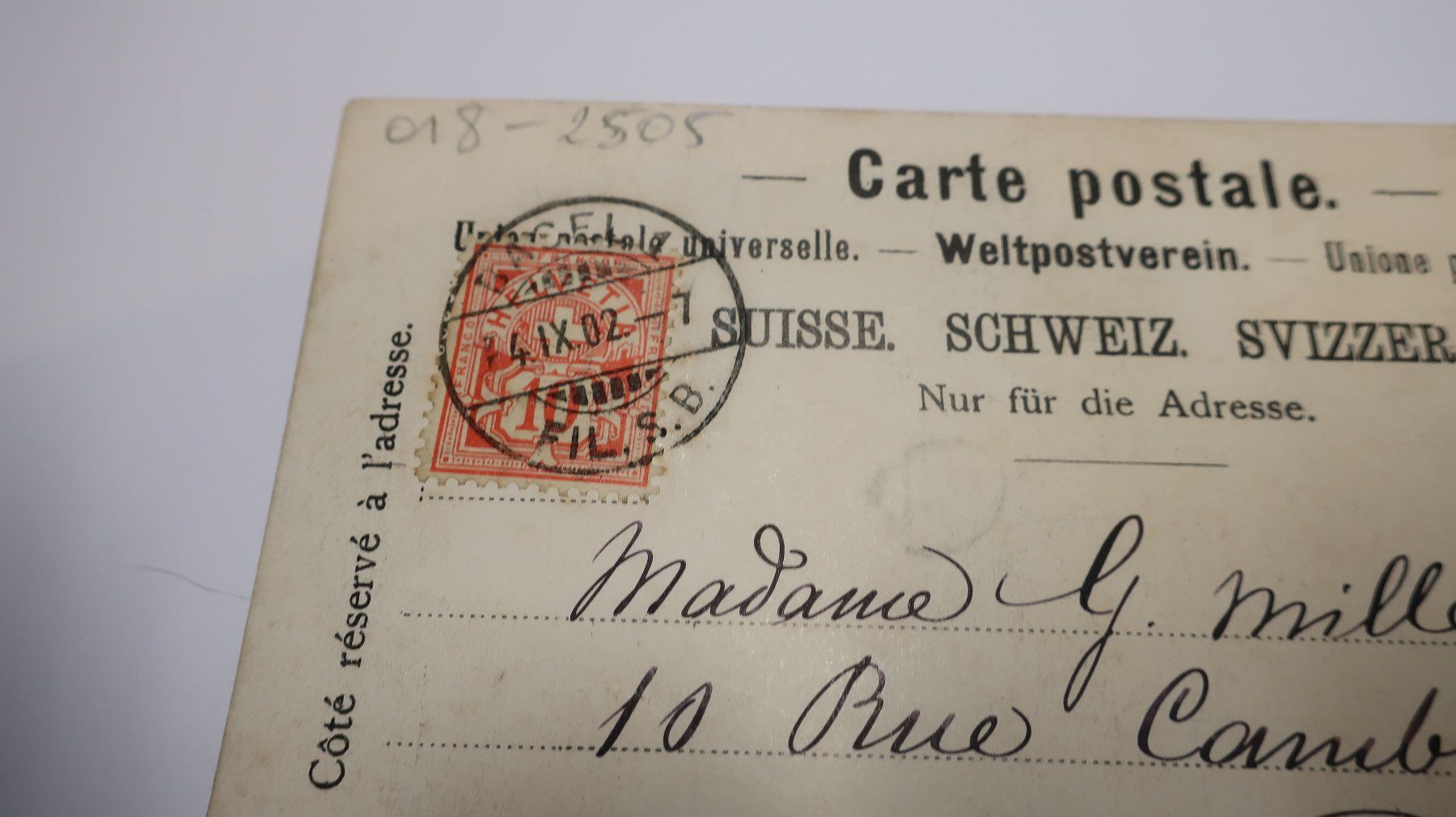 Cartoline postali: Gruss aus Basel Neues Rathaus  1902 – Usato da Cormoret venduto da Pascalll2001 3
