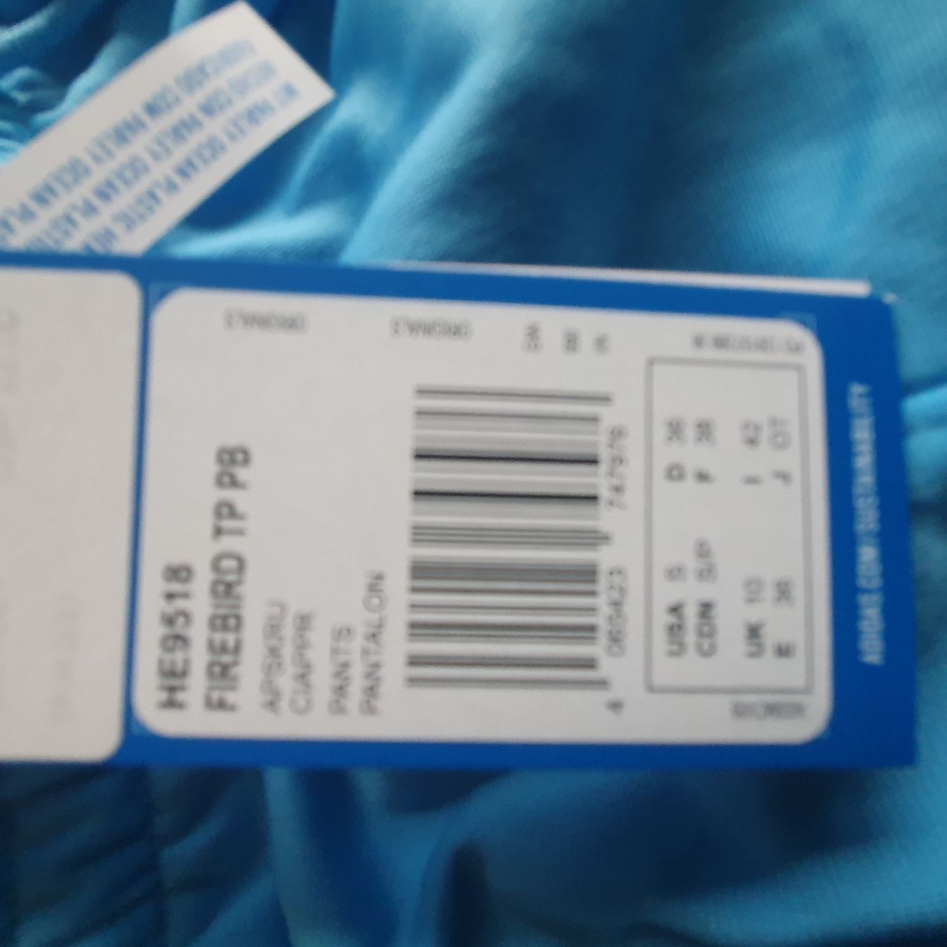 Adidas Pantaloni: Neue Firebird Adidas Hose Gr 36 – Nuovo e nell'imballaggio originale da Pfaffhausen venduto da mai2002 4