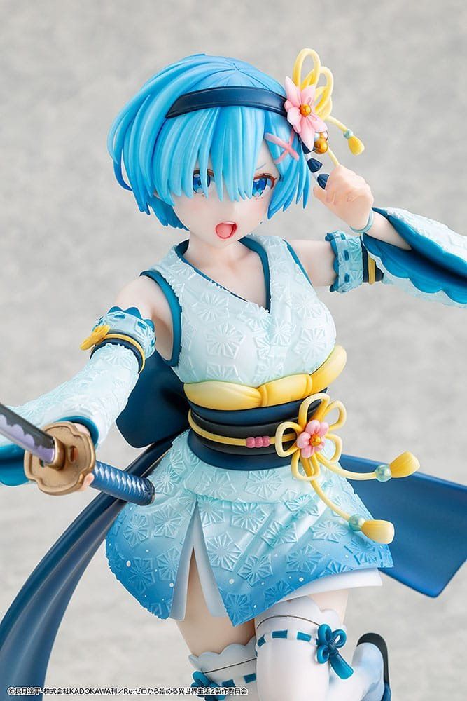 Statuette: Re:ZERO -1/7 Rem Combat Outfit Ver. 22 cm – Nuovo e nell'imballaggio originale da St-Imier venduto da ATTAKSHOP 6