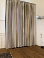 Vorhang gestreift mehrfarbig Textil fast neu 320cm x 415cm H