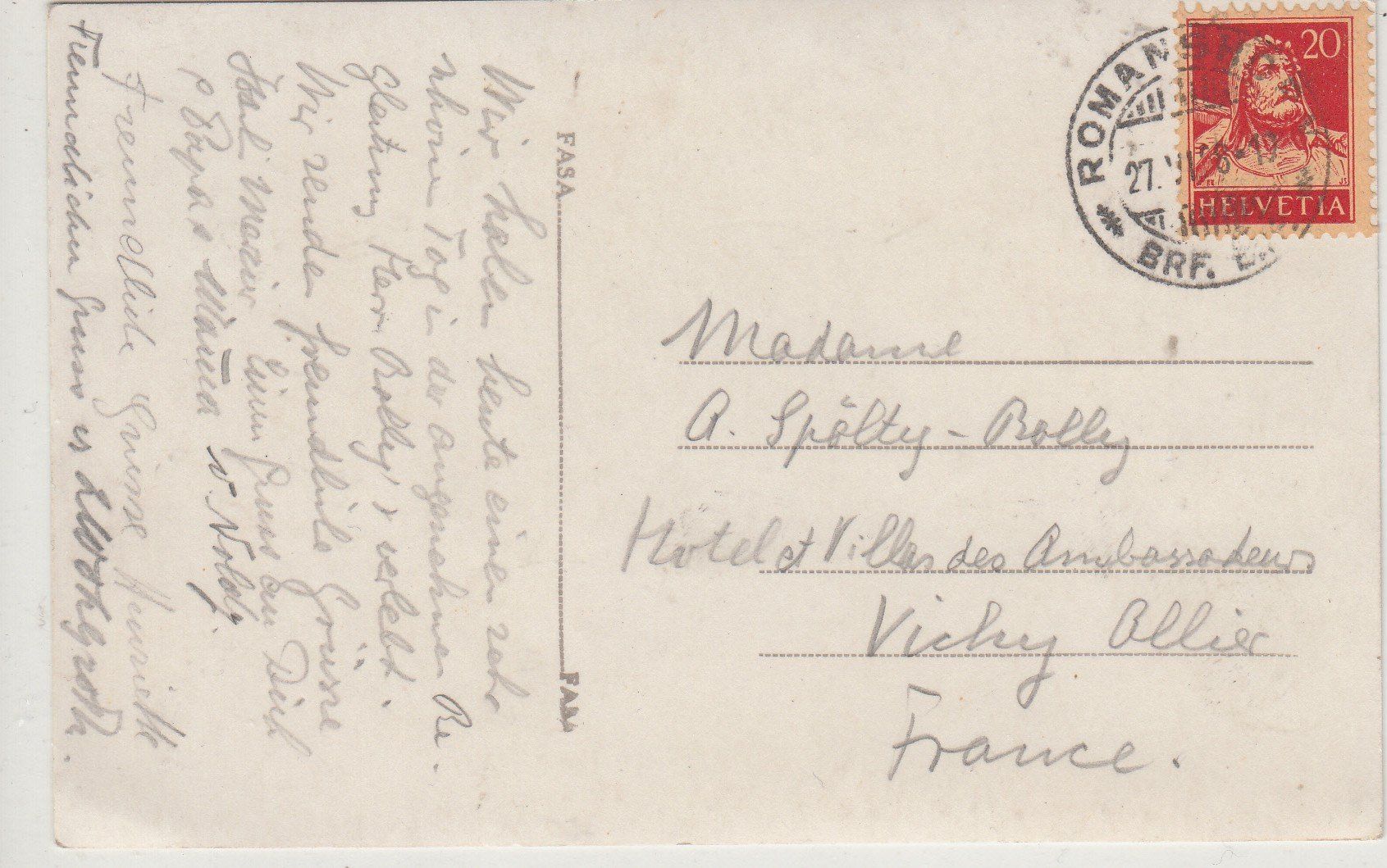 Cartes postales: Ak Zeppeli Romanshorn TG – D'occasion à Herrliberg par Lfrifda 1