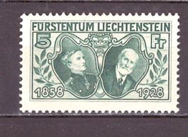 # 9 --- LIECHTENSTEIN POSTFRISCH