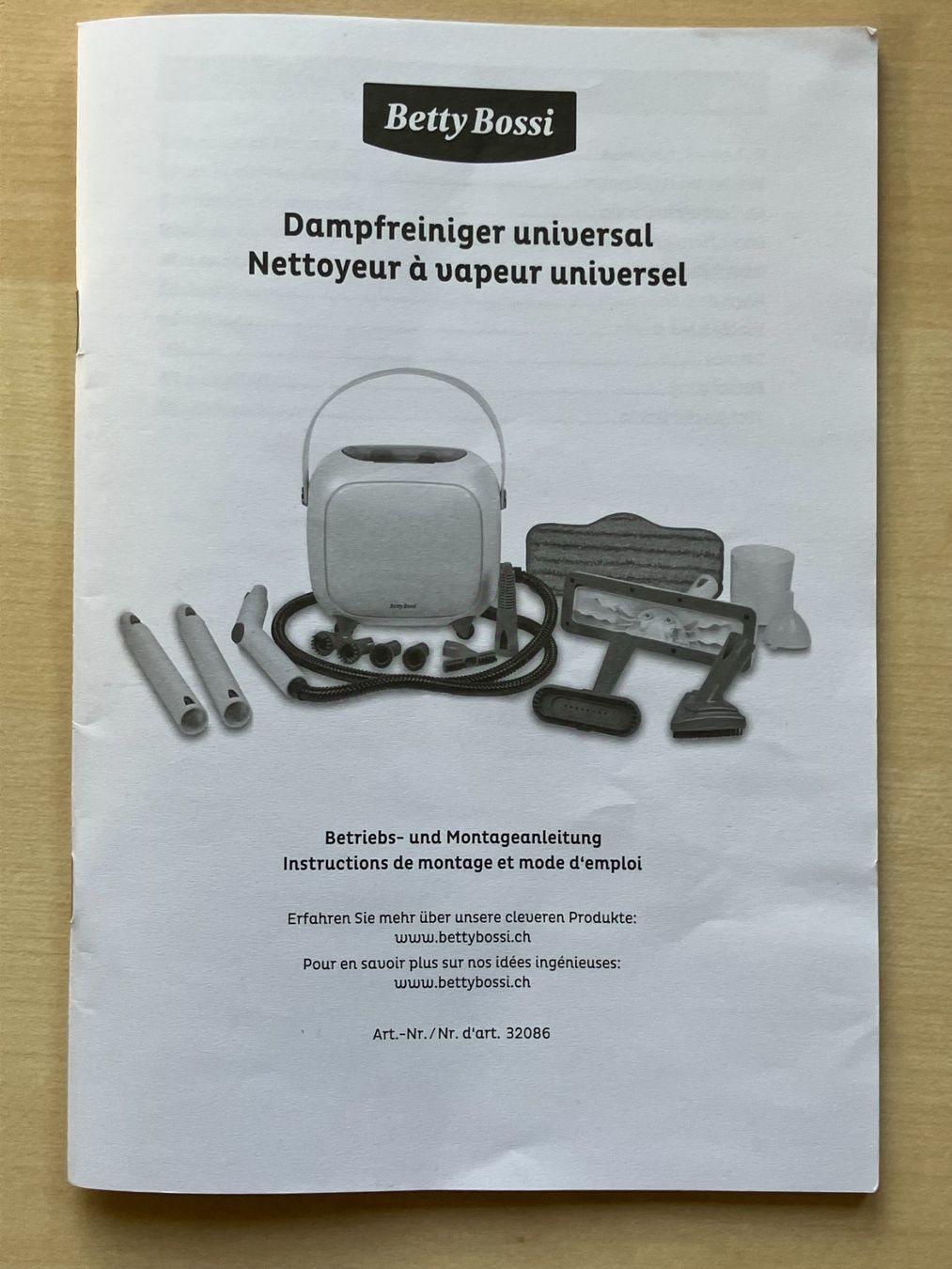 Pulitori a vapore: Dampfreiniger-Set Betty Bossi – Usato da Aeschiried venduto da samdix 2