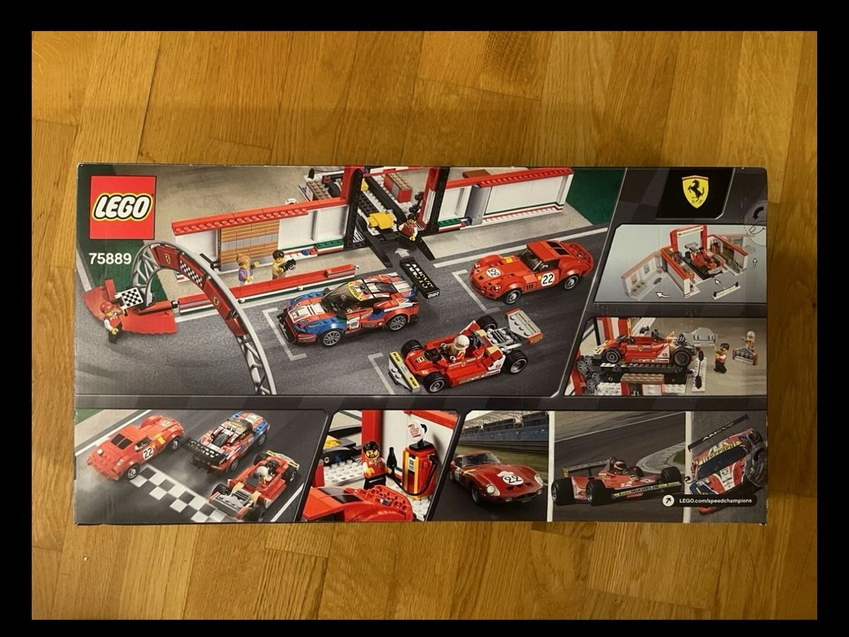 LEGO Speed Champions 75889 Ferrari Garage 250 GTO & 488 GT (Neu und ...